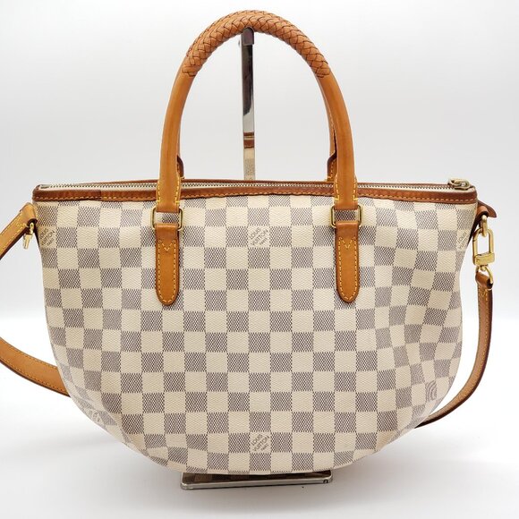 Louis Vuitton Riviera PM Beige Damier Azur Shoulder Bag 588-102425 - Picture 2 of 16